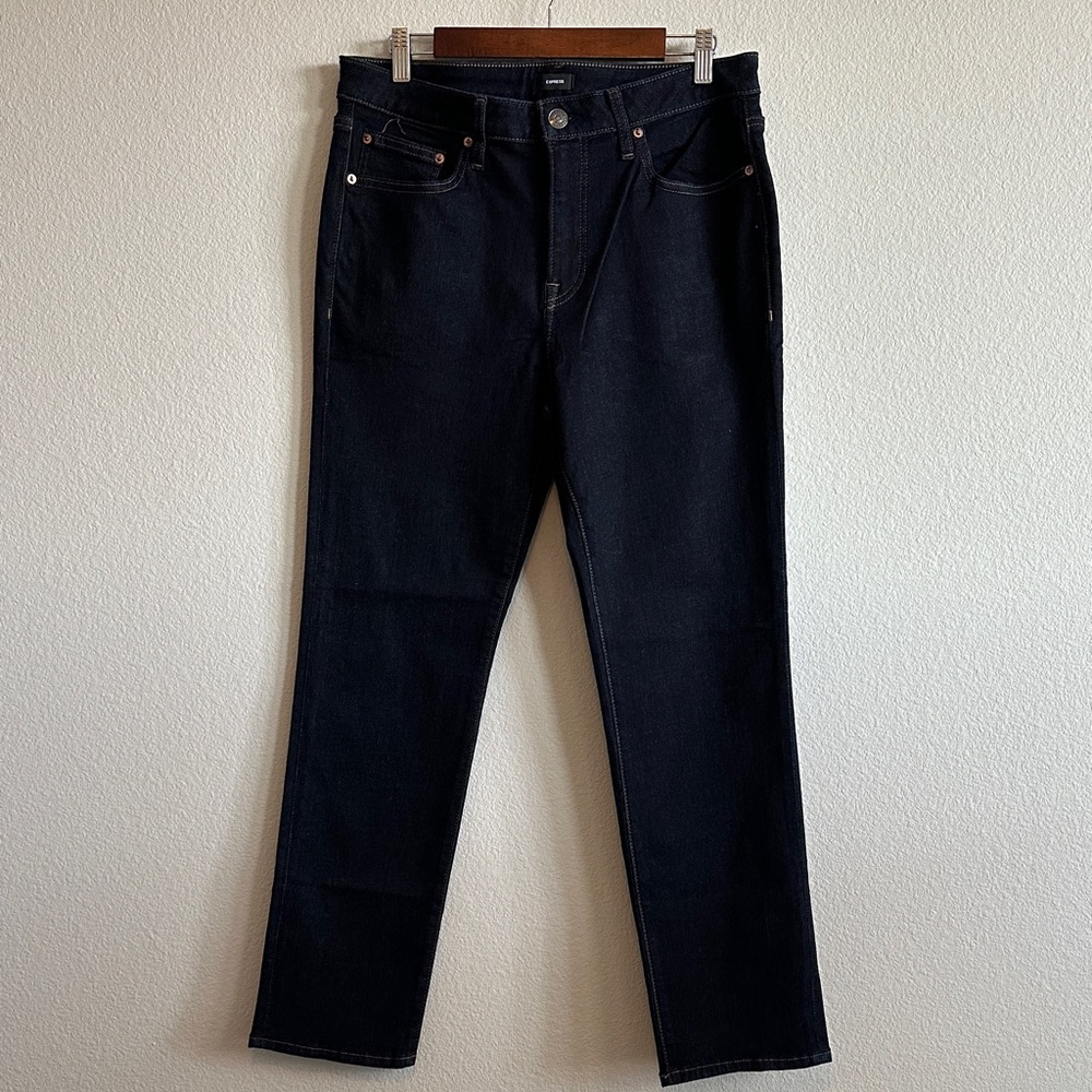 Express Men's Dark Denim Jeans